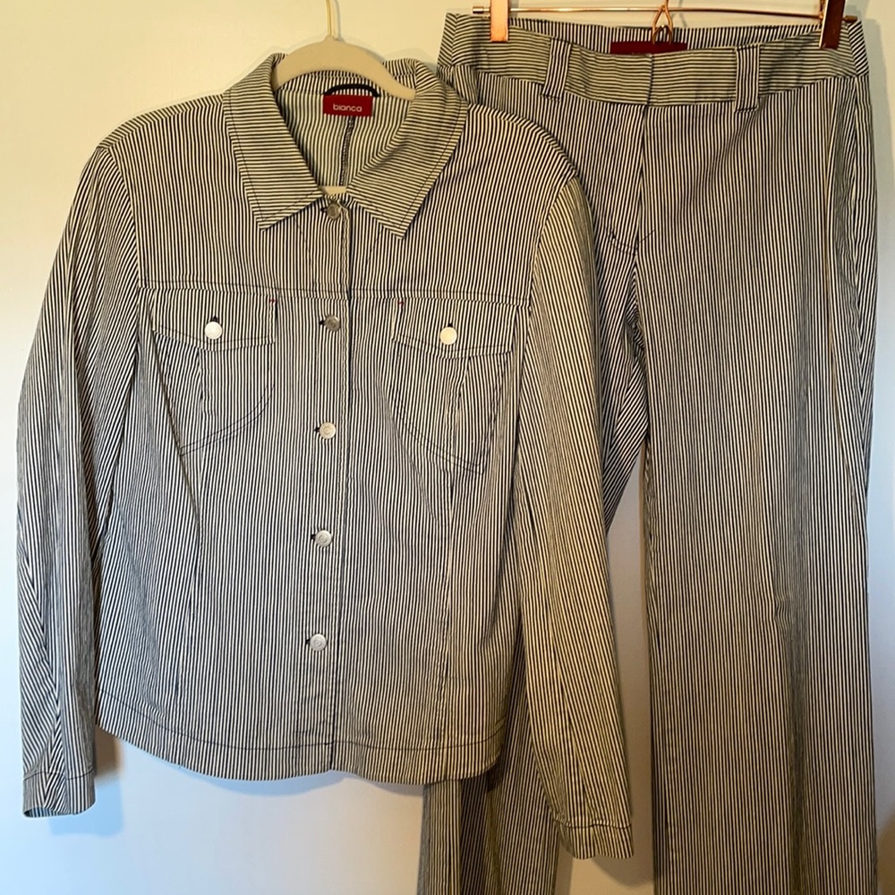 Bianca Stripe Pantsuit size 10